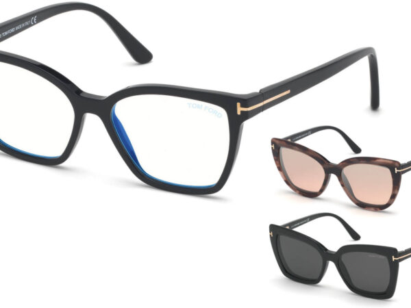 001 - Black, Blue Block/ Clips: Black & Smoke, Pink Havana & Rose Flash