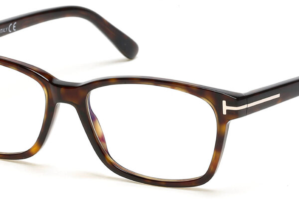 052 - Shiny Dark Havana/ Blue Block Lenses