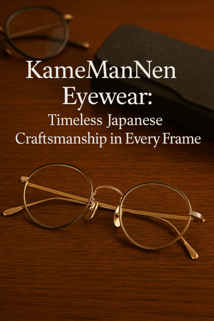 KameManNen Eyewear – Luxury Japanese Titanium Glasses | Moon & Co Eyewear