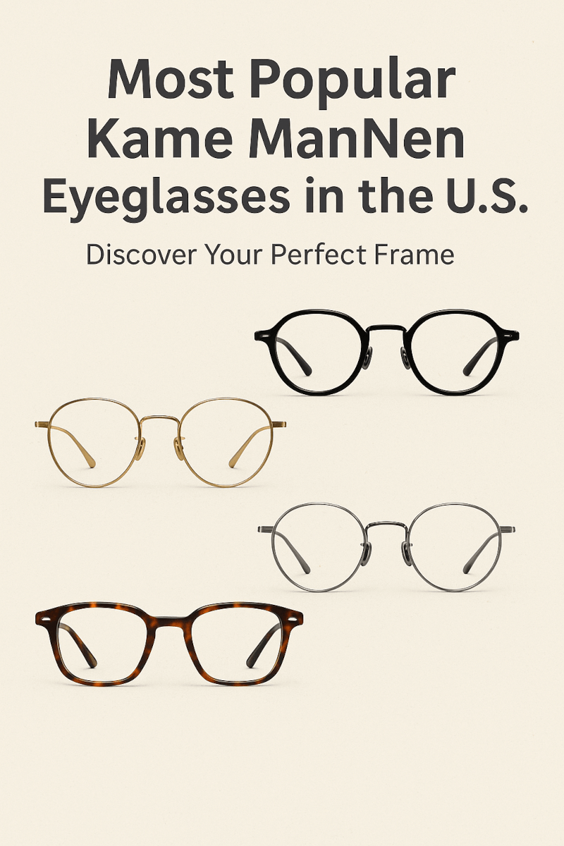 Explore Kame ManNen Eyewear – Premium Japanese Titanium Glasses in the US