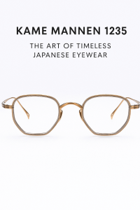 Kame ManNen 1235: The Art of Timeless Japanese Eyewear