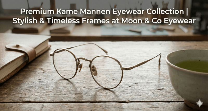 Premium Kame Mannen Eyewear Collection | Stylish & Timeless Frames at Moon & Co Eyewear