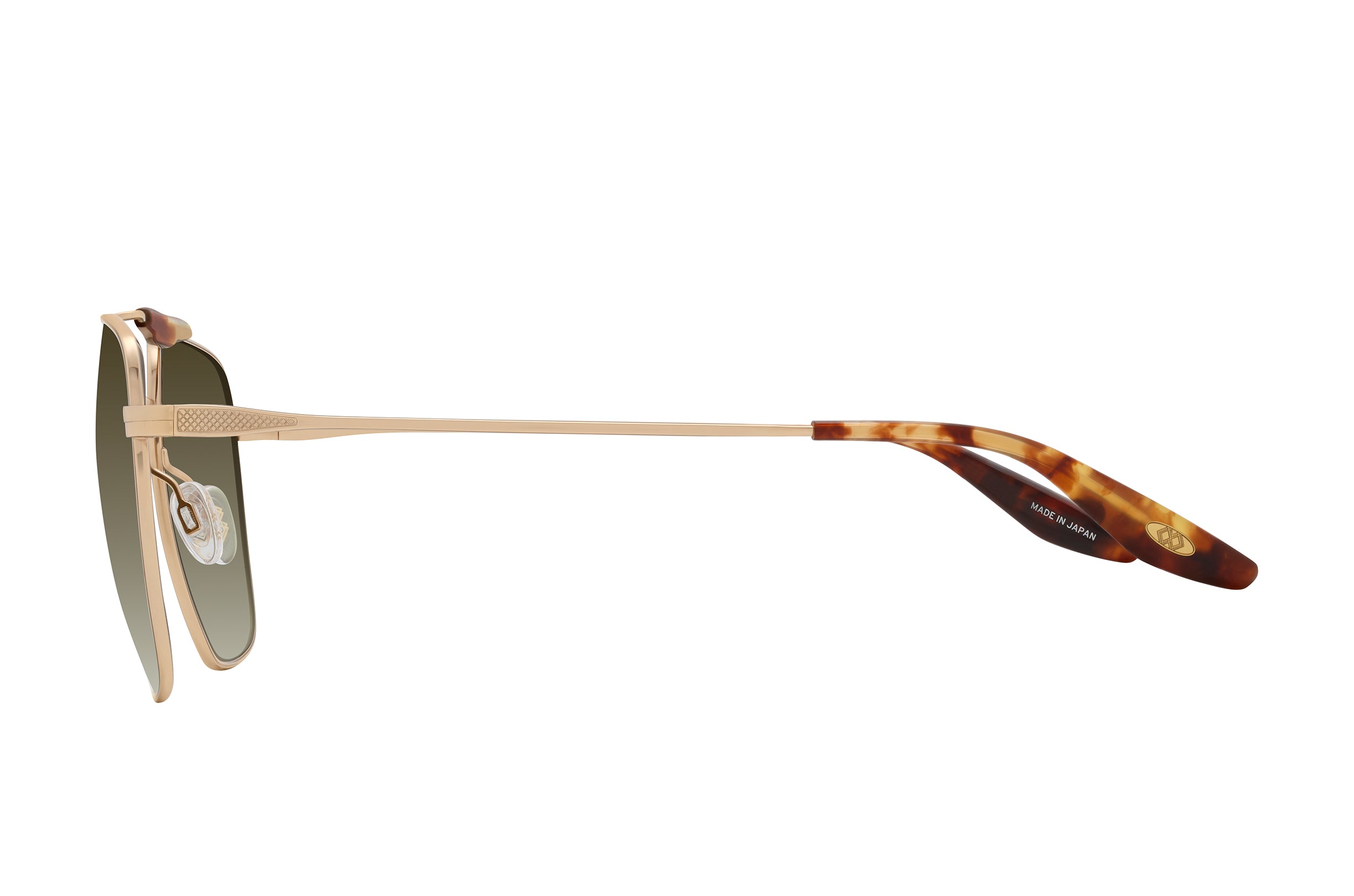 Barton Perreira Bhanot Gold / Chestnut / Olive Gradient profile Barton Perreira Bhanot in Gold / Chestnut / Olive Gradient, side view