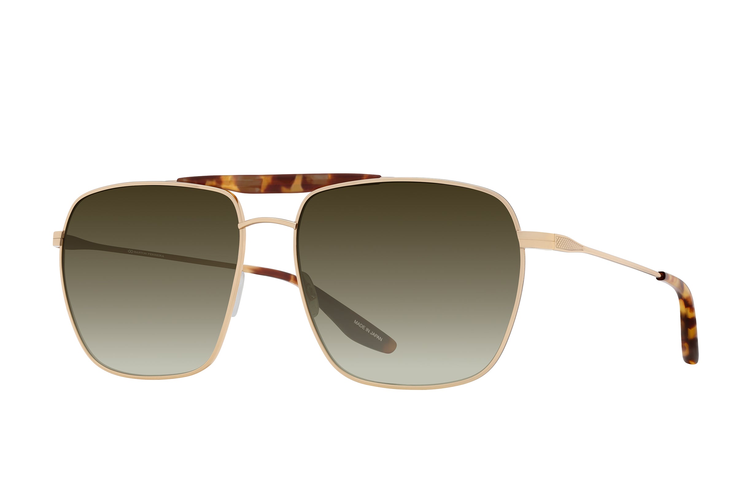 Barton Perreira Bhanot Gold / Chestnut / Olive Gradient side Barton Perreira Bhanot in Gold / Chestnut / Olive Gradient, angled view