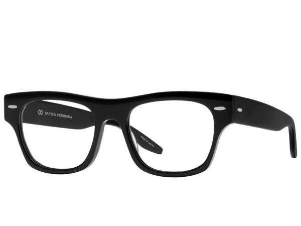 Barton Perreira Blackwell Optical in Black, angled view