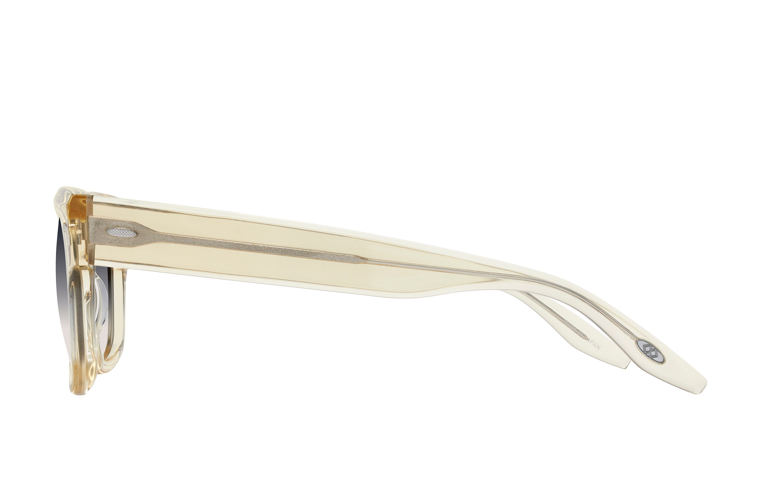 Barton Perreira Blackwell Sun Champagne / Basalt profile Barton Perreira Blackwell Sun in Champagne / Basalt, side view