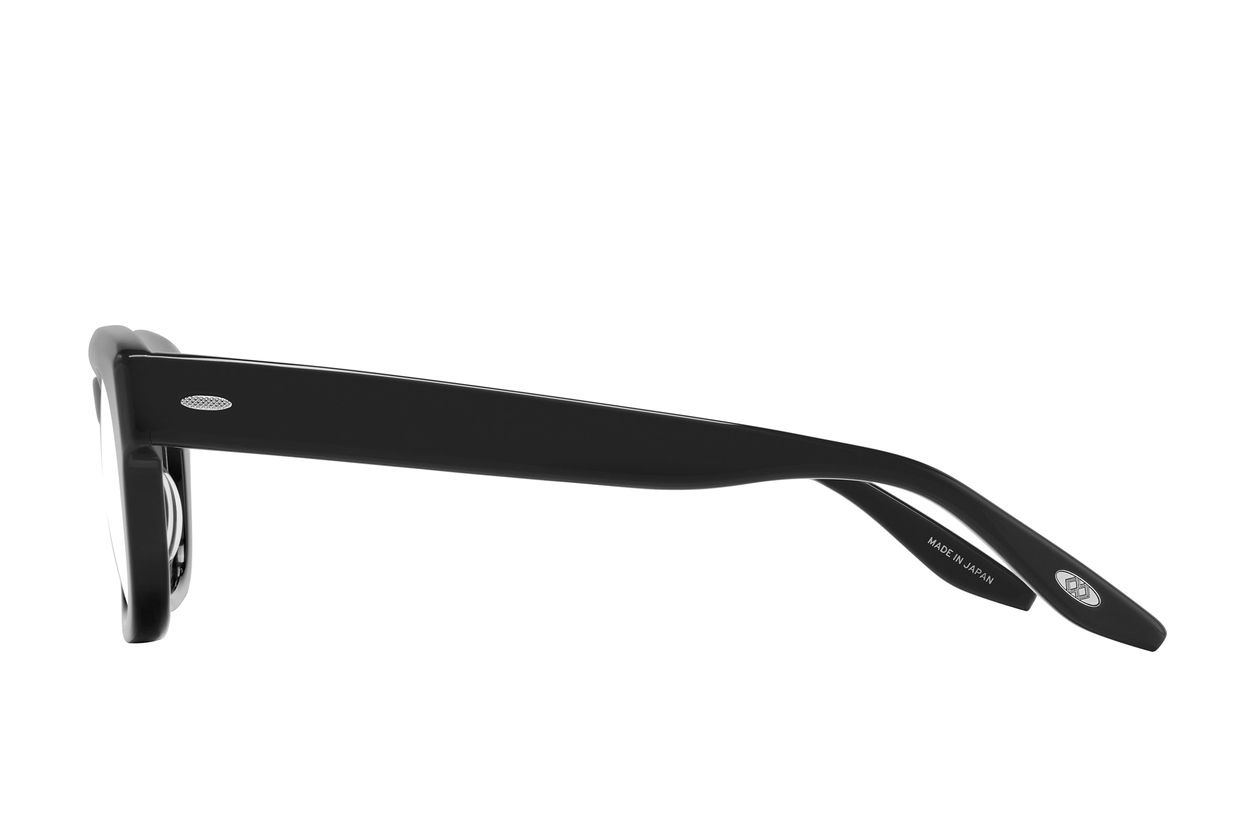 Barton Perreira Butzi Optical Black profile Barton Perreira Butzi Optical in Black, side view