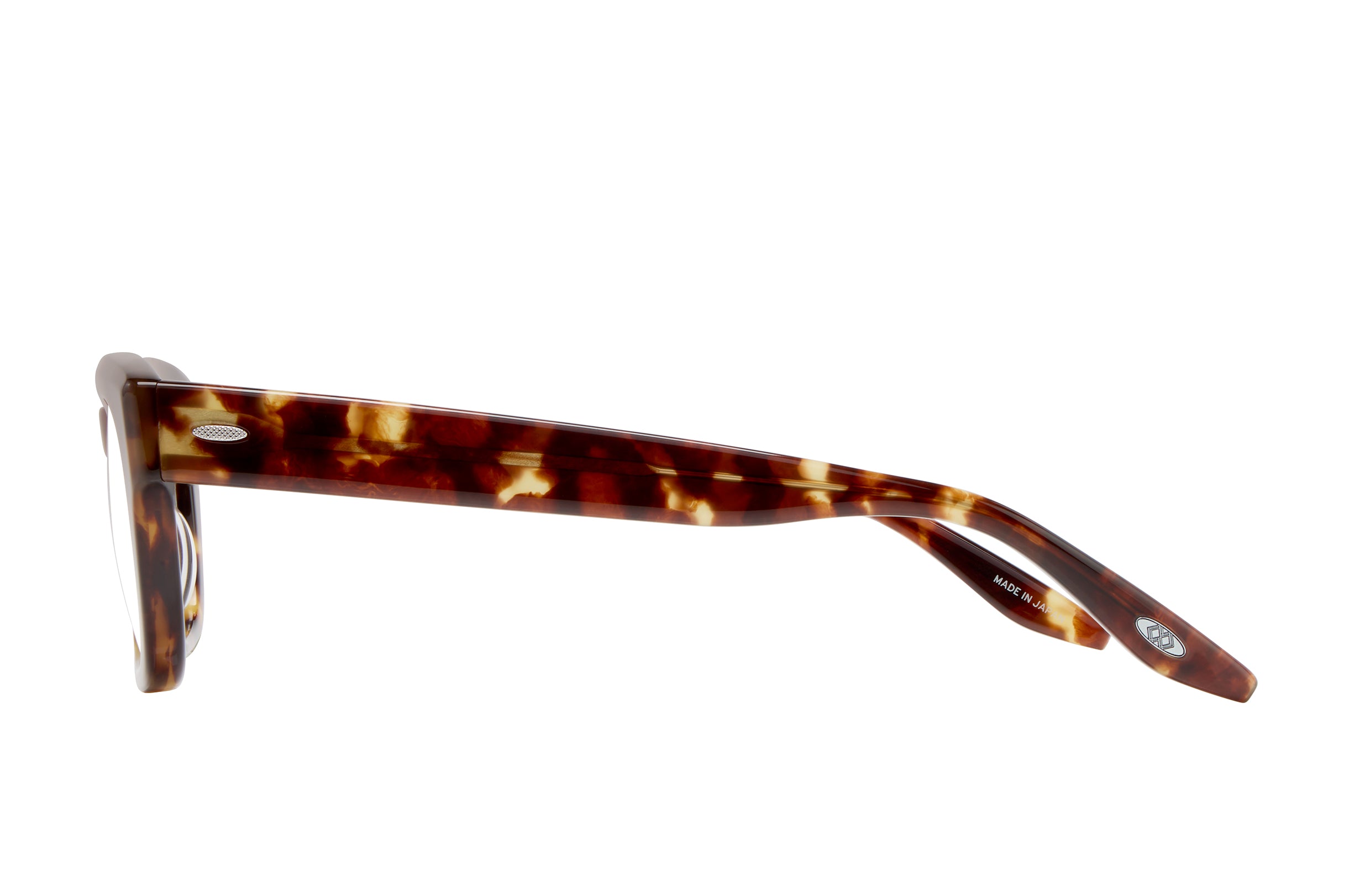 Barton Perreira Butzi Optical Chestnut profile Barton Perreira Butzi Optical in Chestnut, side view