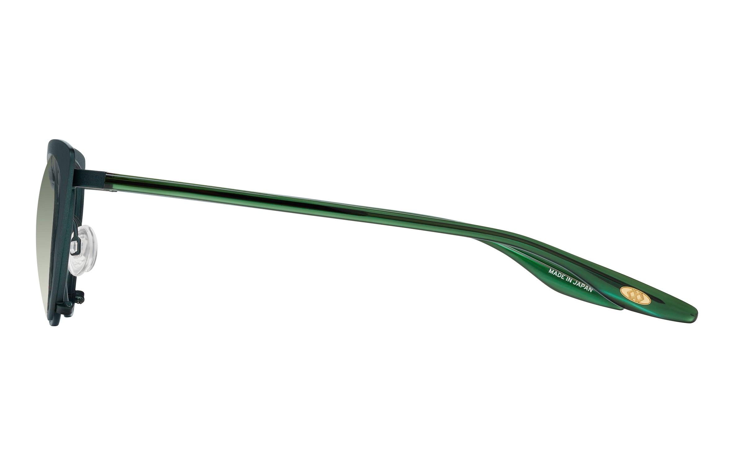 Barton Perreira Cheeky Sun Sage / Clover / Julep profile Barton Perreira Cheeky Sun in Sage / Clover / Julep, side view