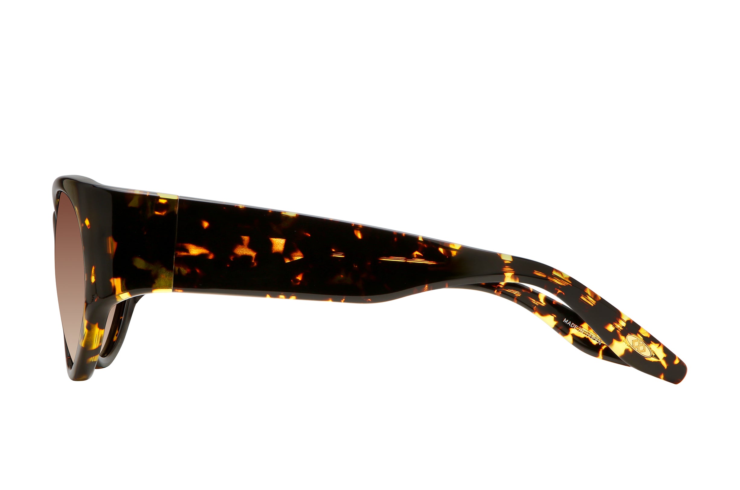 Barton Perreira Cruz Heroine Chic / Smokey Topaz profile Barton Perreira Cruz in Heroine Chic / Smokey Topaz, side view