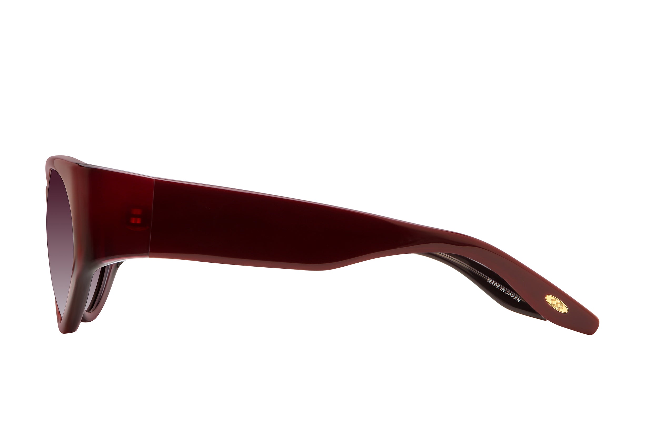Barton Perreira Cruz Oxblood / Smolder profile Barton Perreira Cruz in Oxblood / Smolder, side view