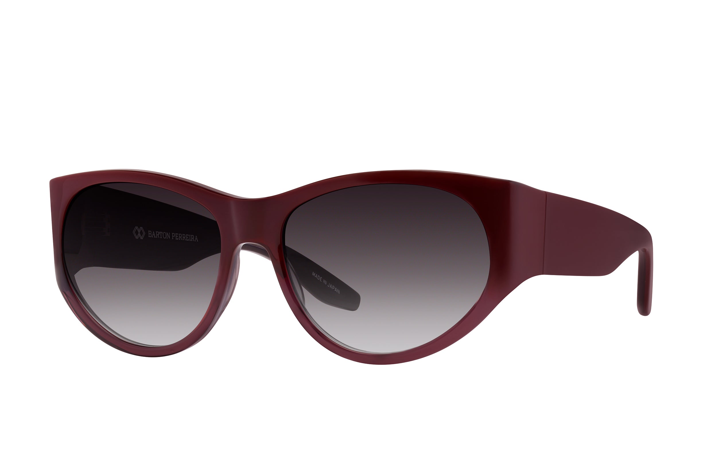 Barton Perreira Cruz Oxblood / Smolder side Barton Perreira Cruz in Oxblood / Smolder, angled view