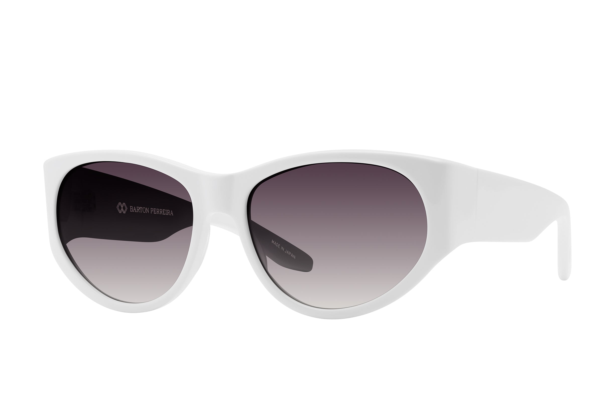 Barton Perreira Cruz White / Smolder side Barton Perreira Cruz in White / Smolder, angled view