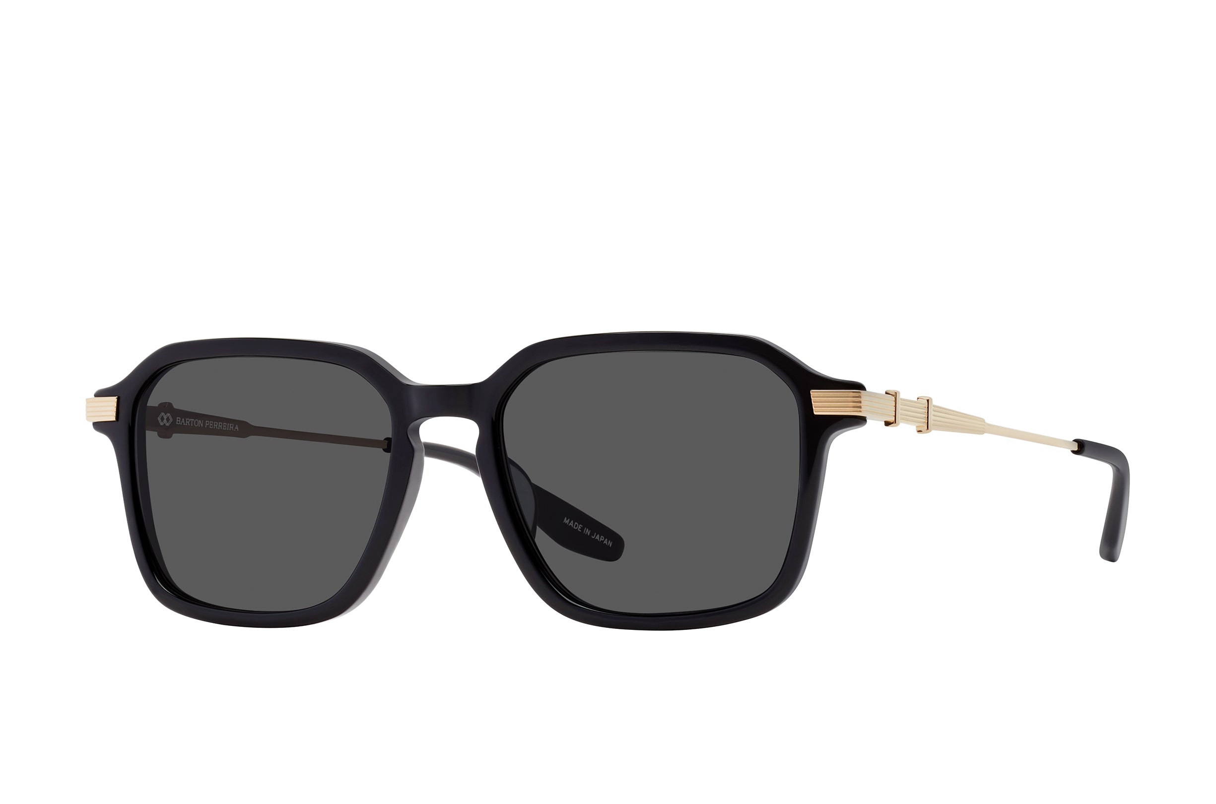 Barton Perreira Delon Black / Gold / Noir side Barton Perreira Delon in Black / Gold / Noir, angled view