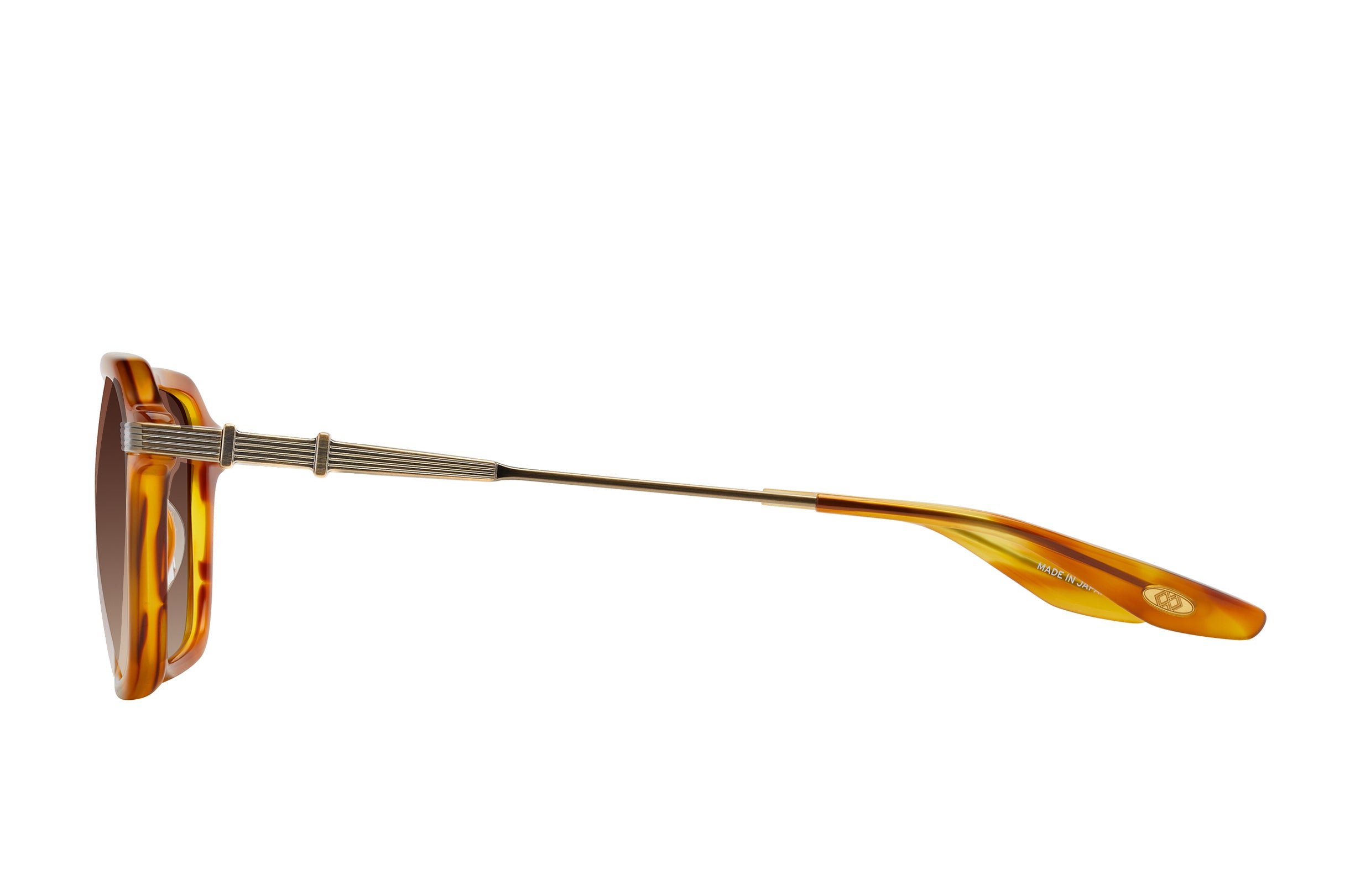 Barton Perreira Delon Indian Dune / Antique Gold / Smokey Topaz profile Barton Perreira Delon in Indian Dune / Antique Gold / Smokey Topaz, side view