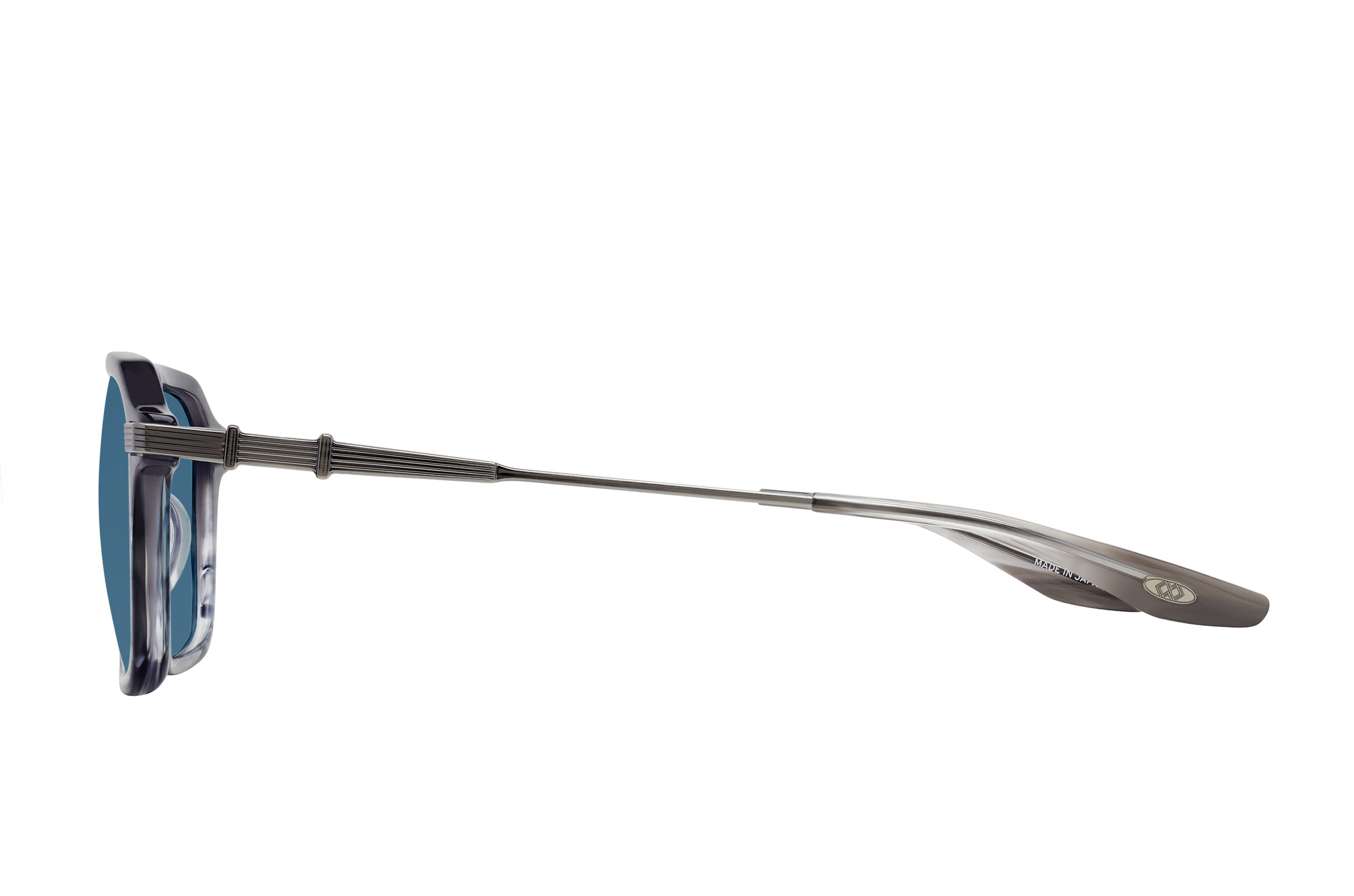 Barton Perreira Delon Moonshadow / Pewter / Marine profile Barton Perreira Delon in Moonshadow / Pewter / Marine, side view