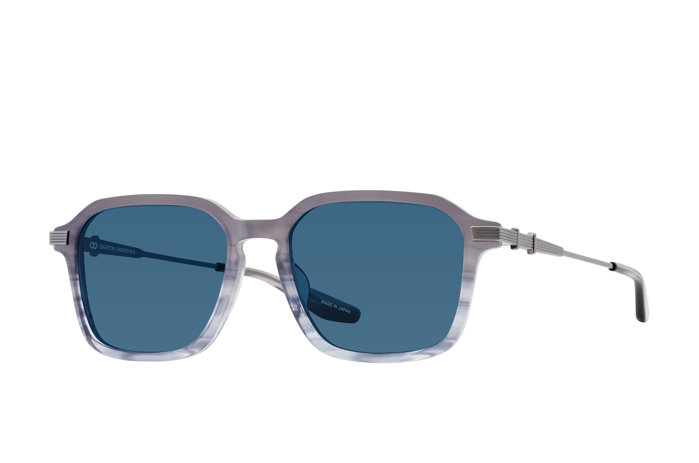 Barton Perreira Delon Moonshadow / Pewter / Marine side Barton Perreira Delon in Moonshadow / Pewter / Marine, angled view