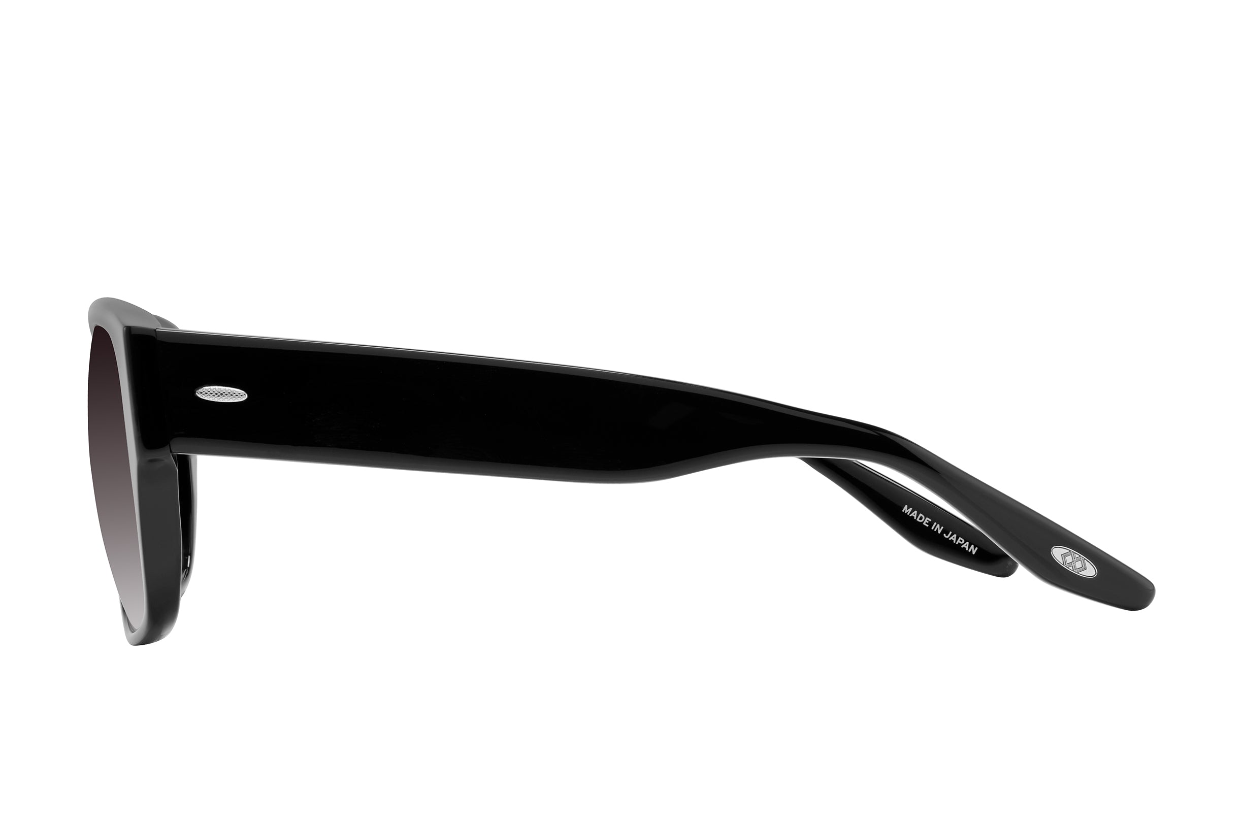 Barton Perreira Duke Black / Smolder profile Barton Perreira Duke in Black / Smolder, side view