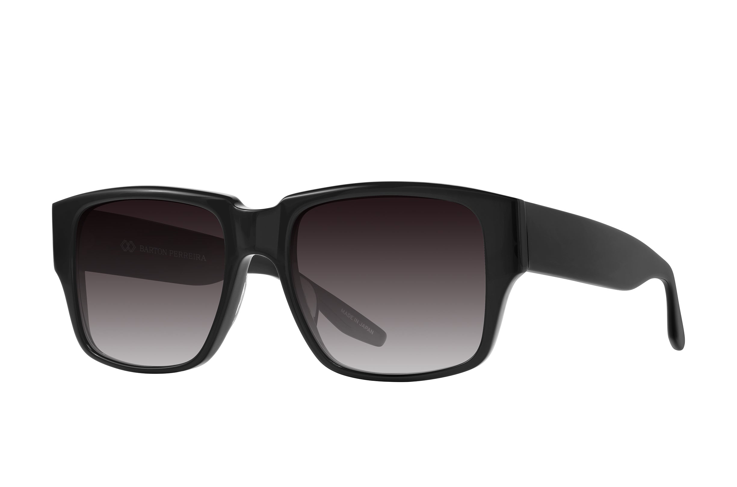 Barton Perreira Duke Black / Smolder side Barton Perreira Duke in Black / Smolder, angled view