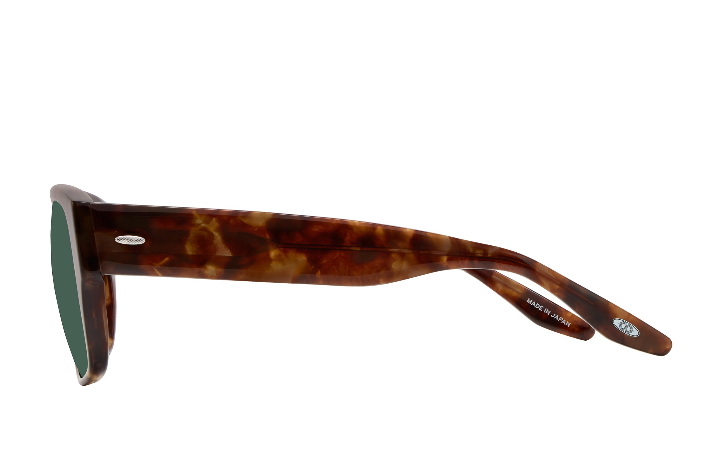 Barton Perreira Duke Chestnut / Green Smoke profile Barton Perreira Duke in Chestnut / Green Smoke, side view