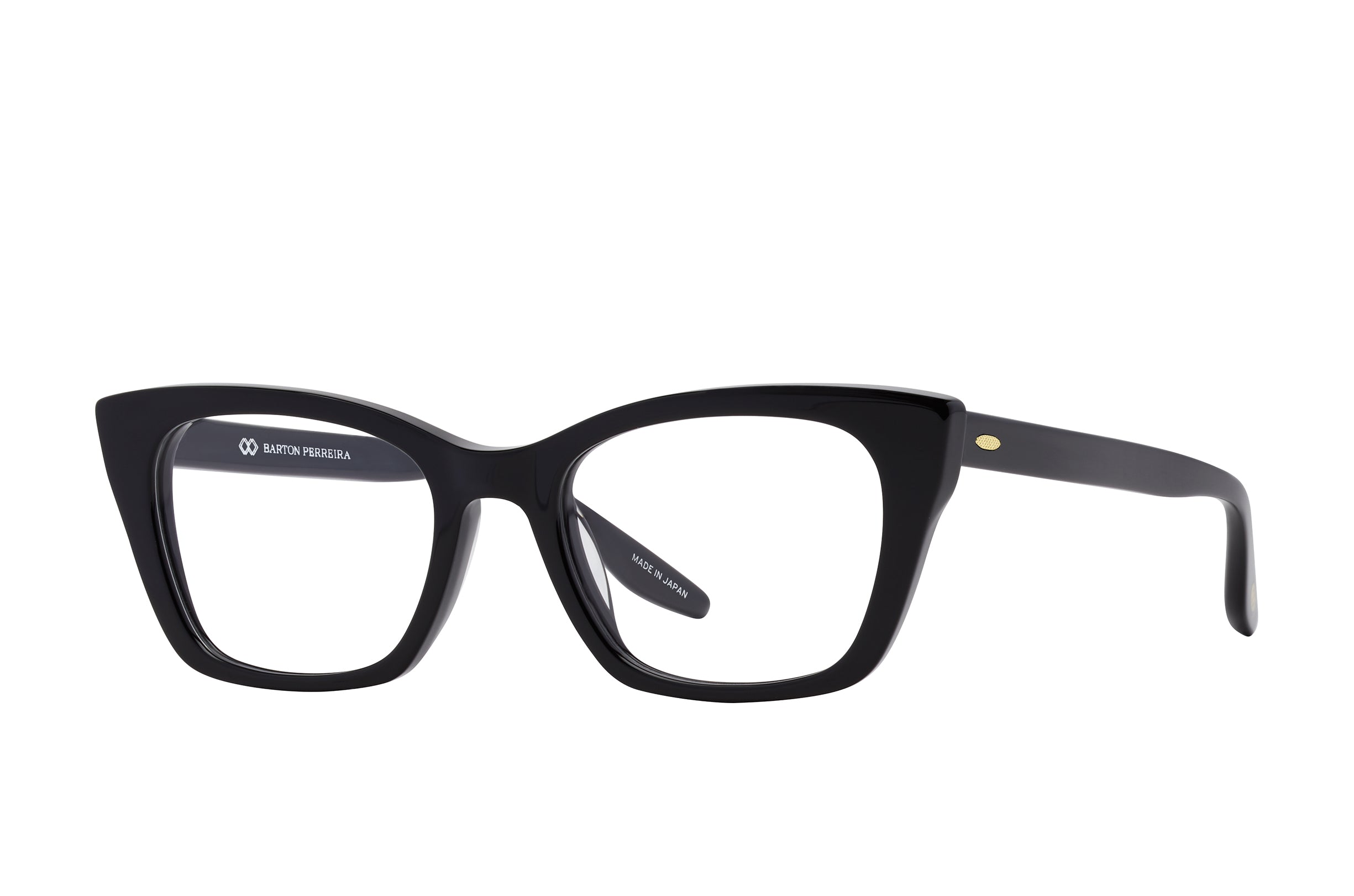 Barton Perreira Fannie Black side Barton Perreira Fannie in Black, angled view