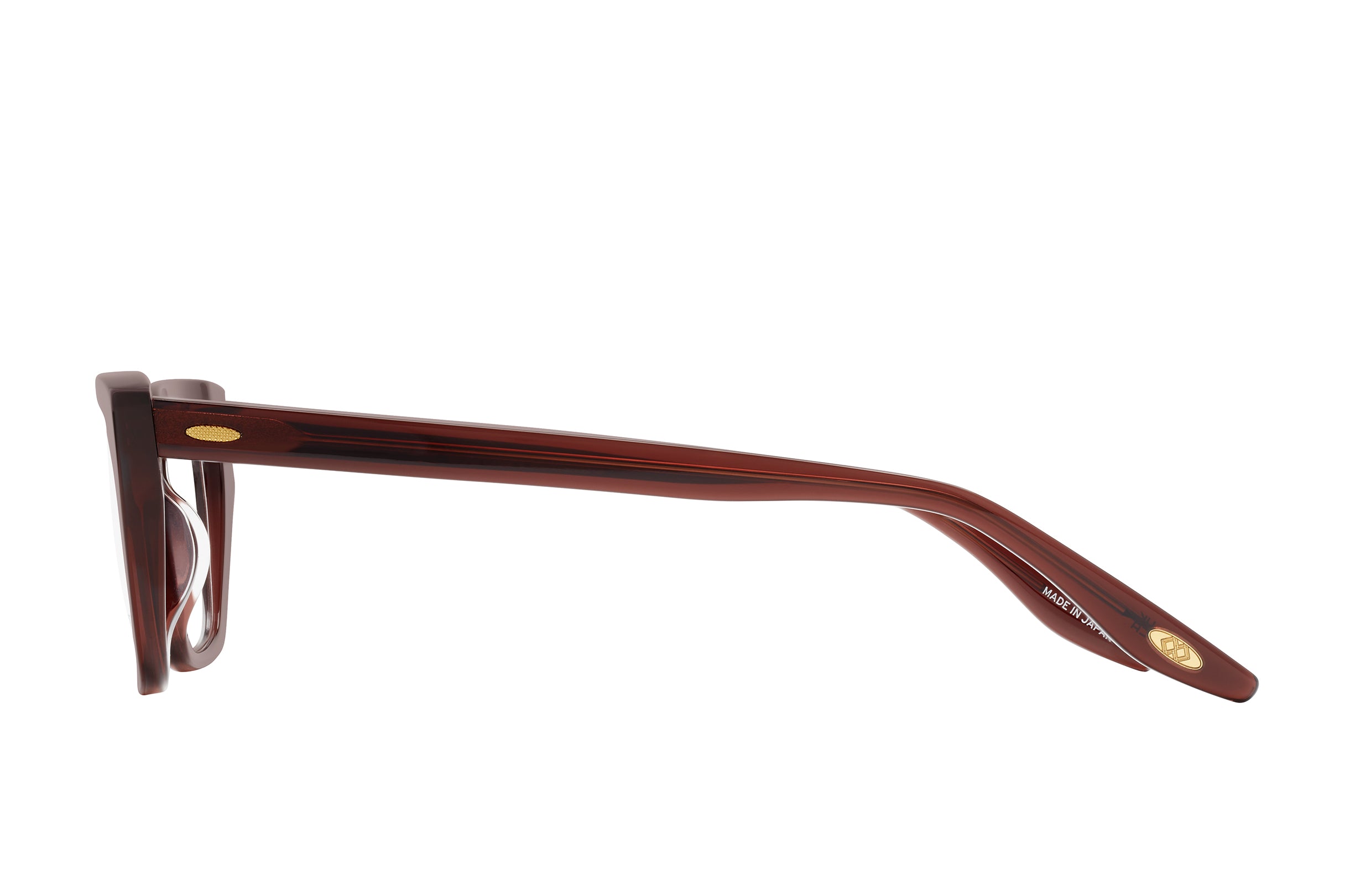 Barton Perreira Fannie Sienna Brown profile Barton Perreira Fannie in Sienna Brown, side view
