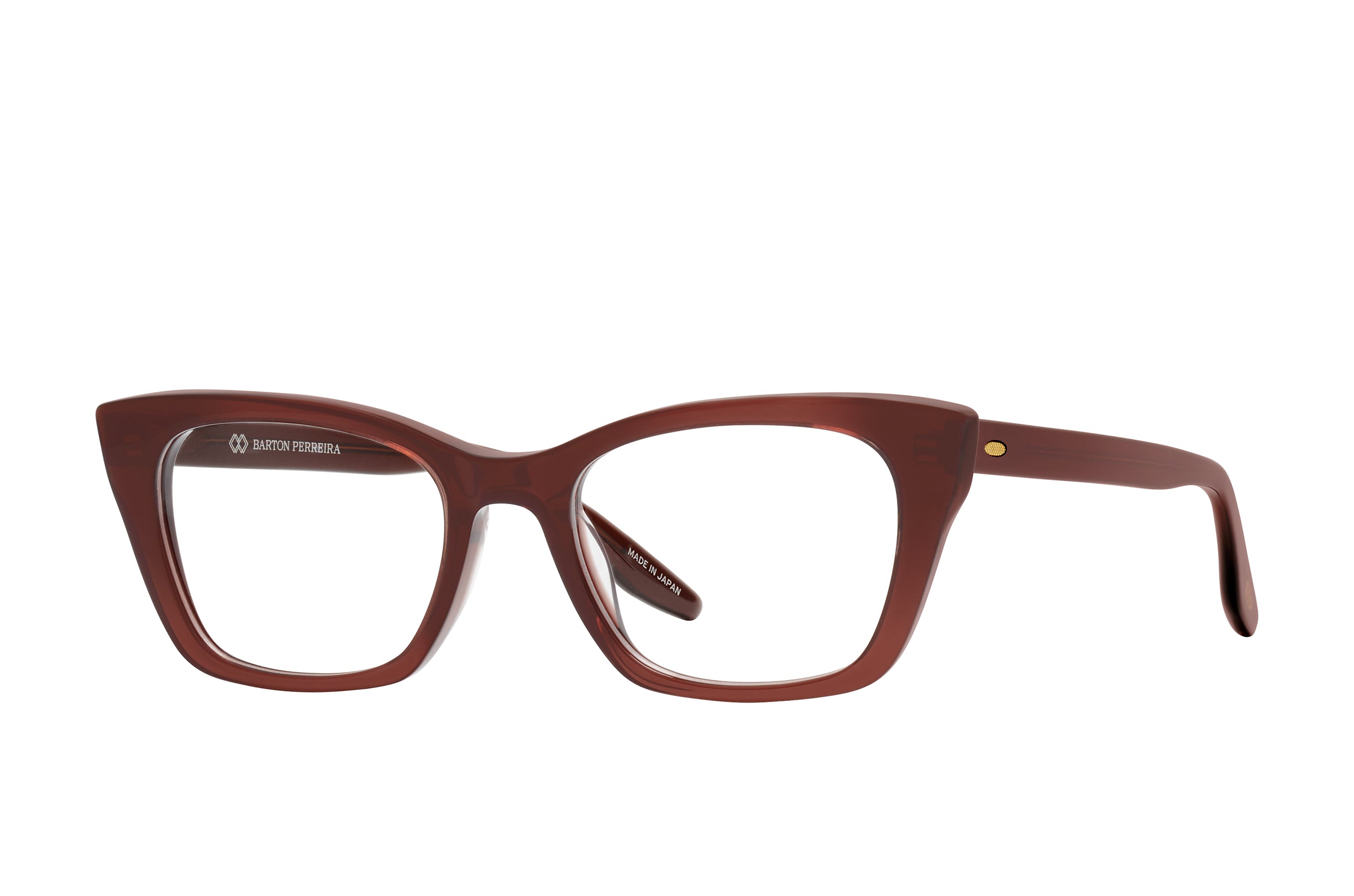 Barton Perreira Fannie Sienna Brown side Barton Perreira Fannie in Sienna Brown, angled view