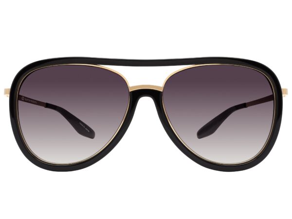 Barton Perreira Fossett in Black / Gold / Smolder, front view