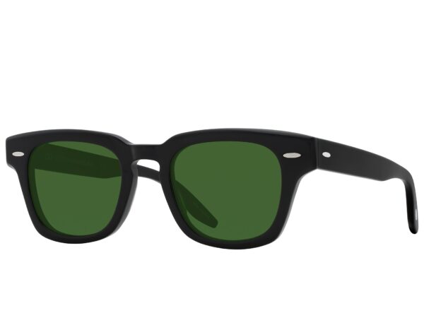 Barton Perreira Frederick Sun in Black / Eden, angled view