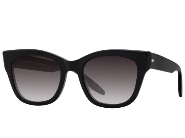 Barton Perreira Gibson in Black / Smolder, angled view