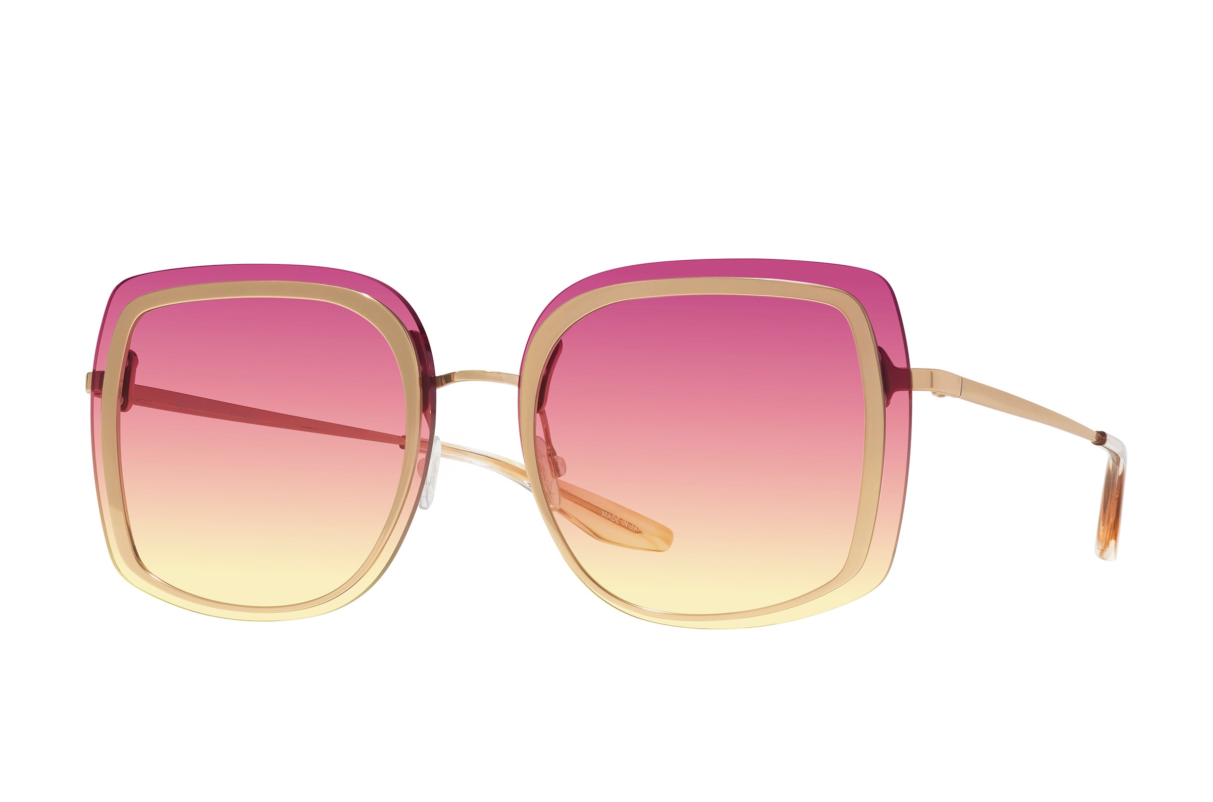 Barton Perreira Halima Gold / Sun Kissed Gradient side Barton Perreira Halima in Gold / Sun Kissed Gradient, angled view