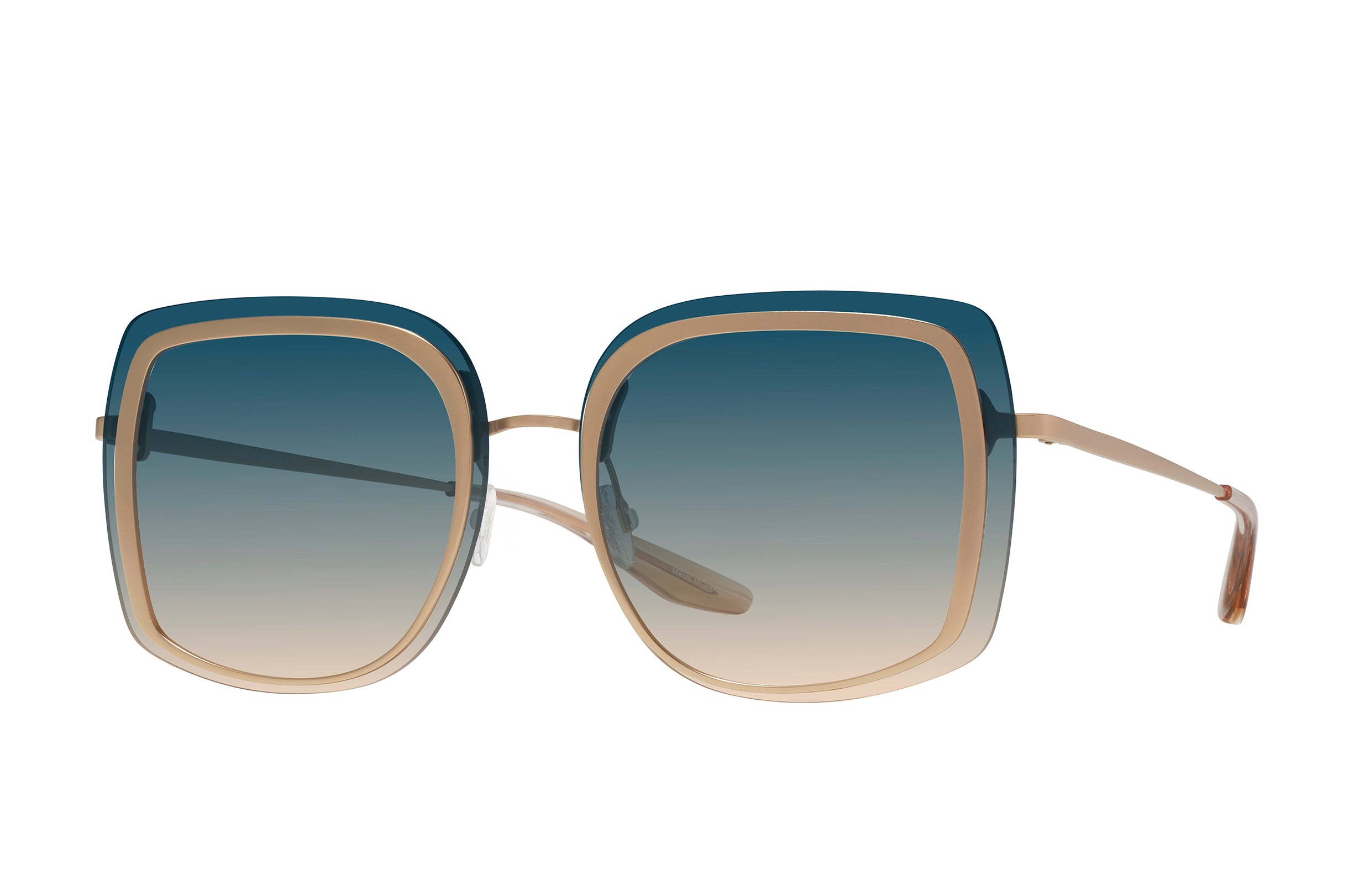 Barton Perreira Halima Matte Gold / Horizon side Barton Perreira Halima in Matte Gold / Horizon, angled view