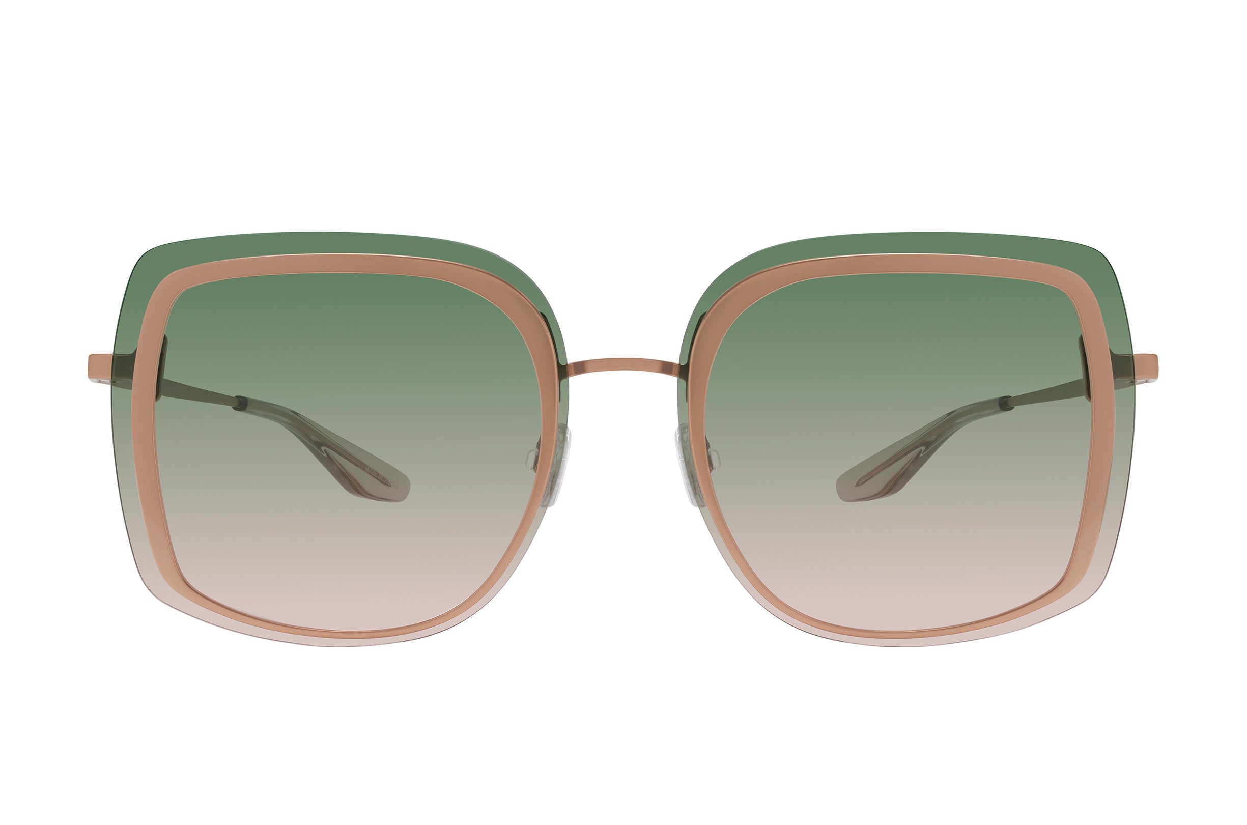Barton Perreira Halima Matte Rose Gold / Aurora front Barton Perreira Halima in Matte Rose Gold / Aurora, front view
