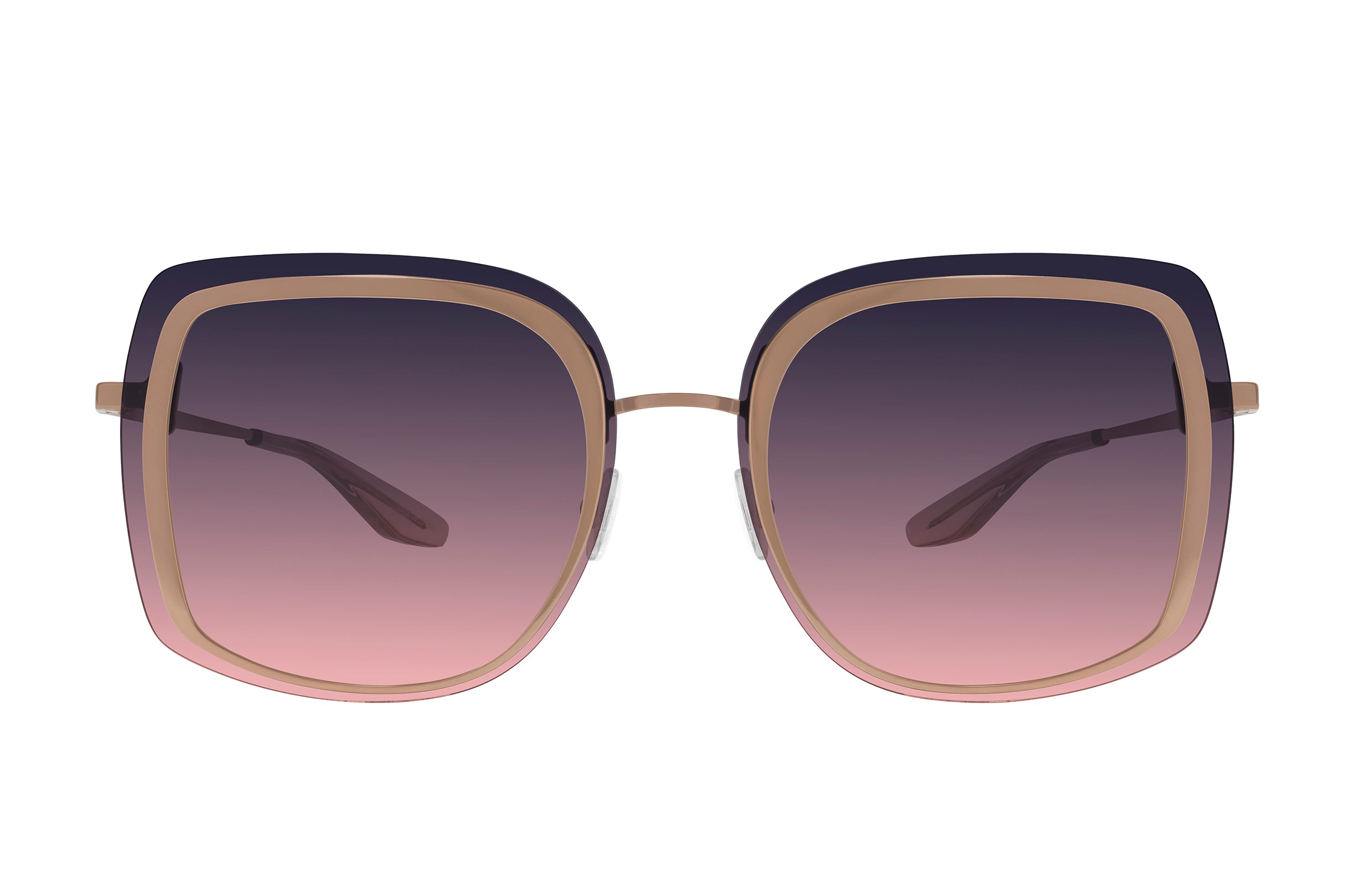 Barton Perreira Halima Rose Gold / Dusk Sunset Gradient front Barton Perreira Halima in Rose Gold / Dusk Sunset Gradient, front view