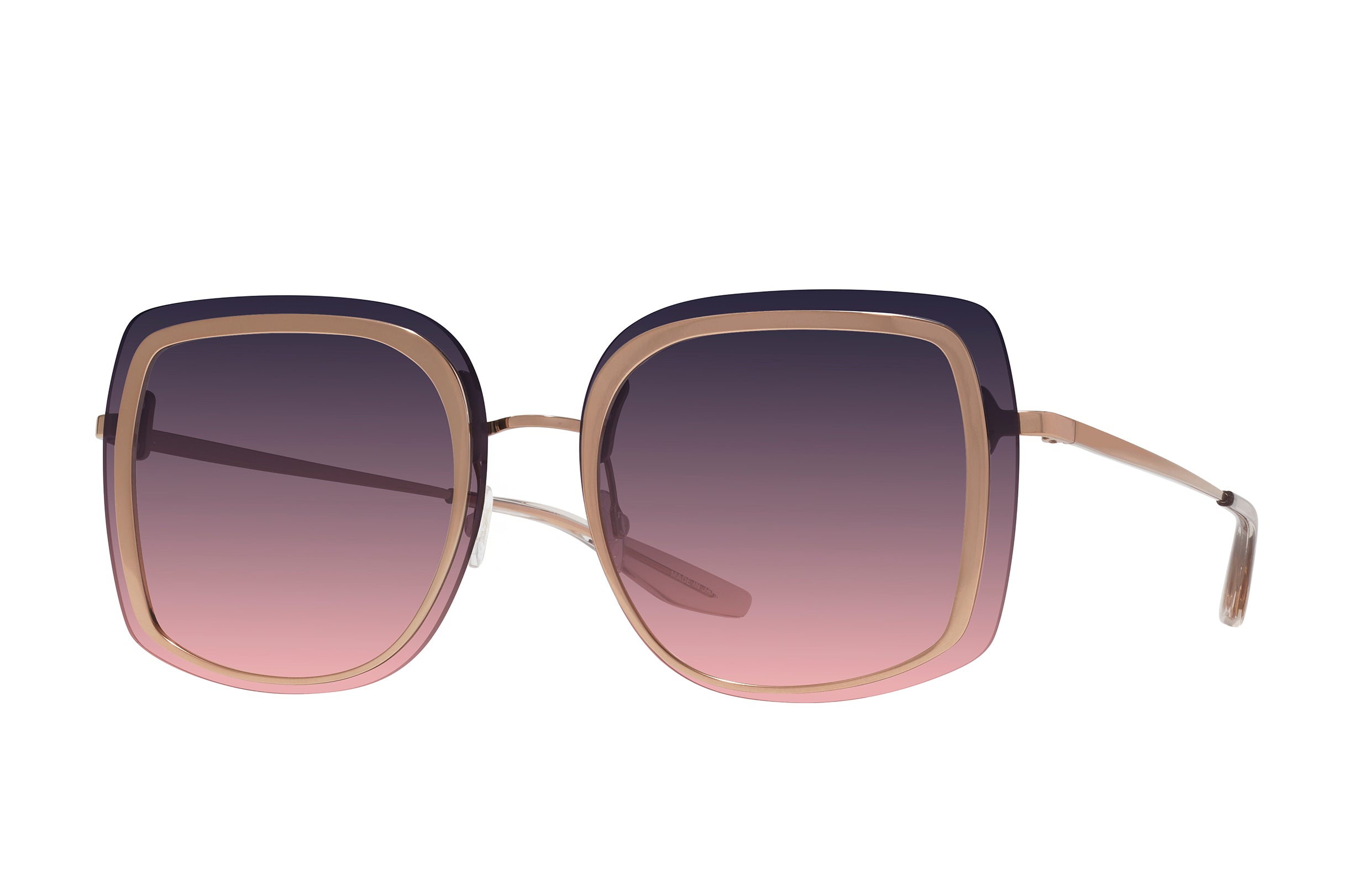 Barton Perreira Halima Rose Gold / Dusk Sunset Gradient side Barton Perreira Halima in Rose Gold / Dusk Sunset Gradient, angled view