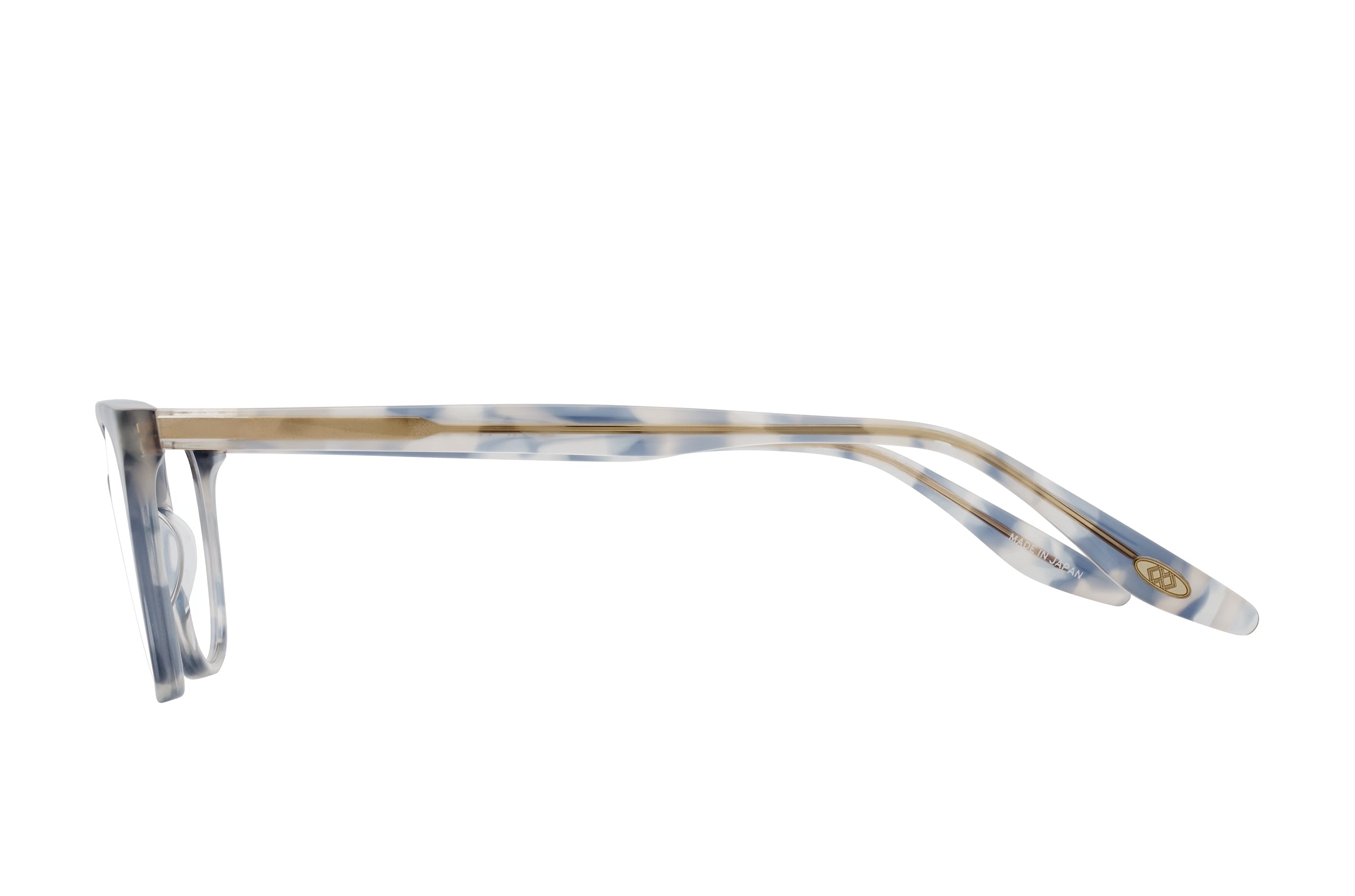 Barton Perreira Irena Ethereal Blue profile Barton Perreira Irena in Ethereal Blue, side view