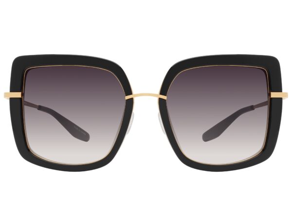 Barton Perreira Margret in Black / Gold / Smolder, front view