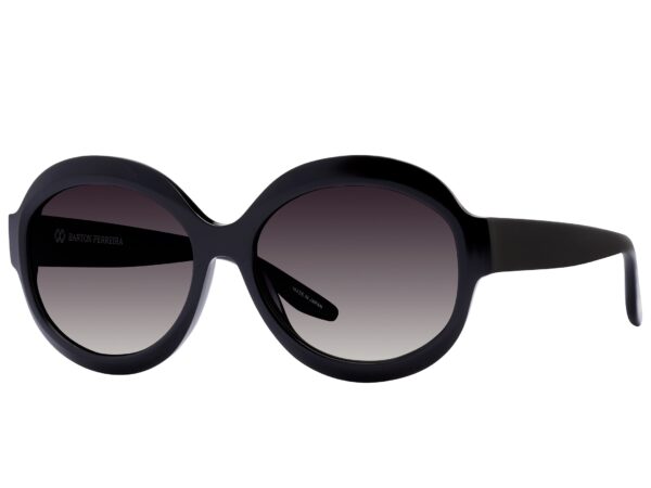 Barton Perreira Orleandra in Black / Smolder, angled view