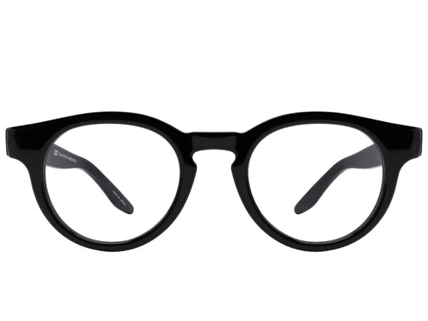 Barton Perreira Oxford Optical in Black, front view