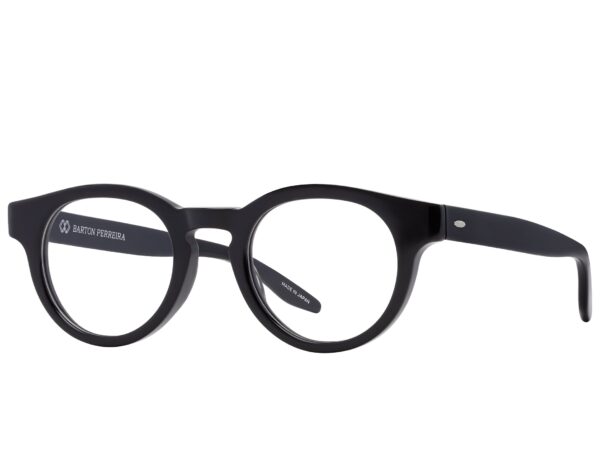 Barton Perreira Oxford Optical in Black, angled view