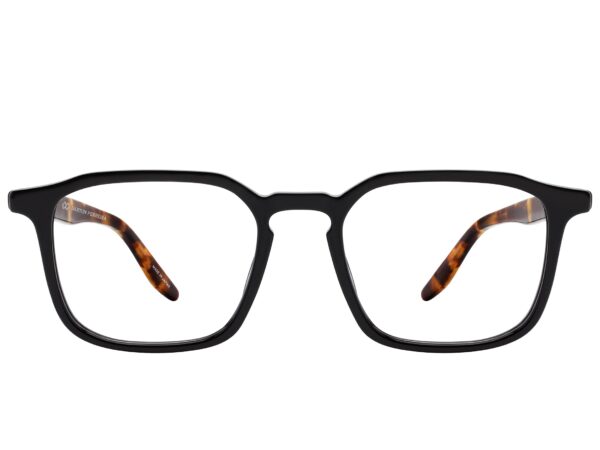 Barton Perreira Raymond in Black / Chestnut, front view