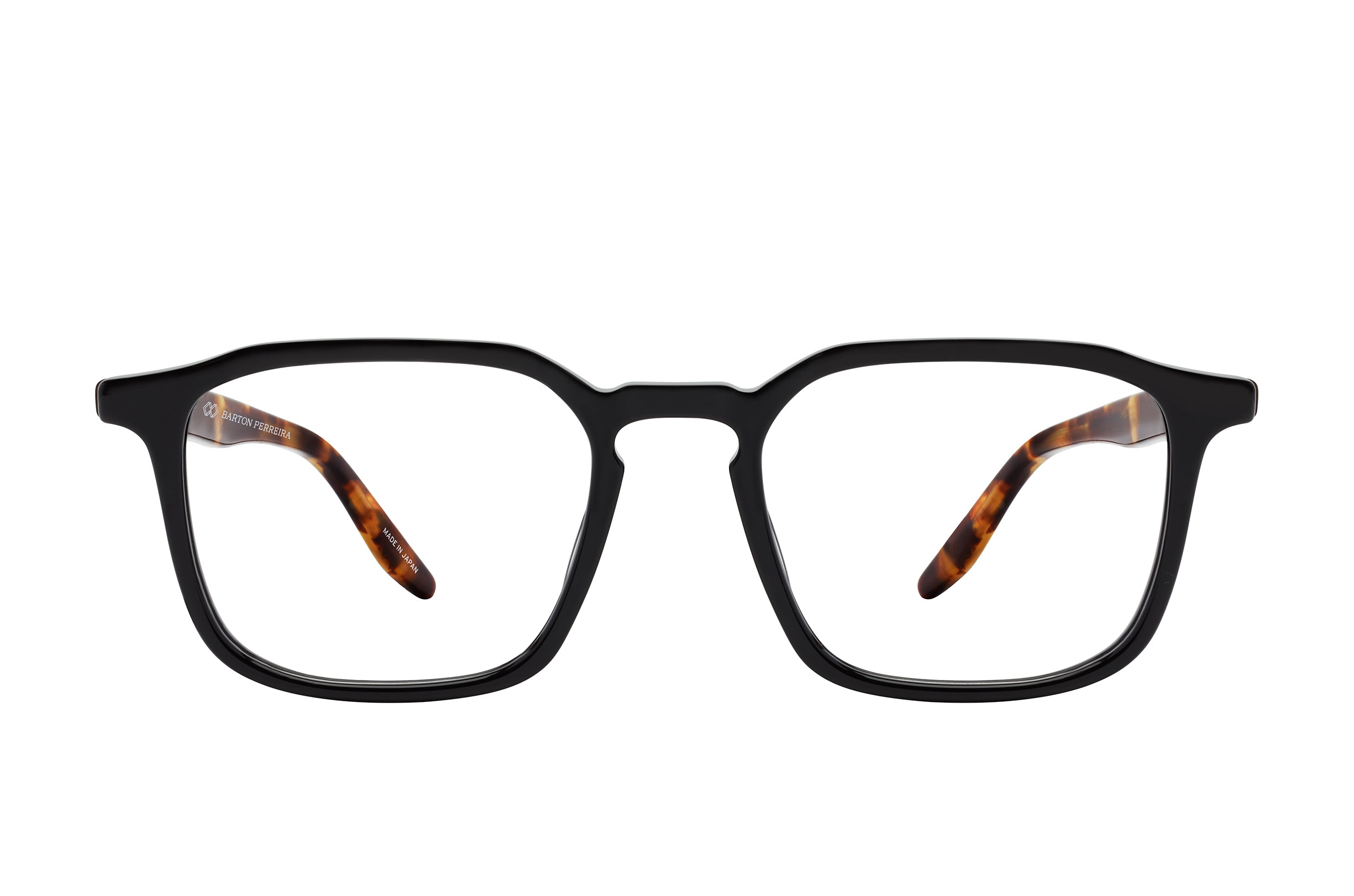Barton Perreira Raymond Black / Chestnut front Barton Perreira Raymond in Black / Chestnut, front view