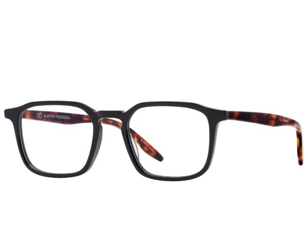 Barton Perreira Raymond in Black / Chestnut, angled view
