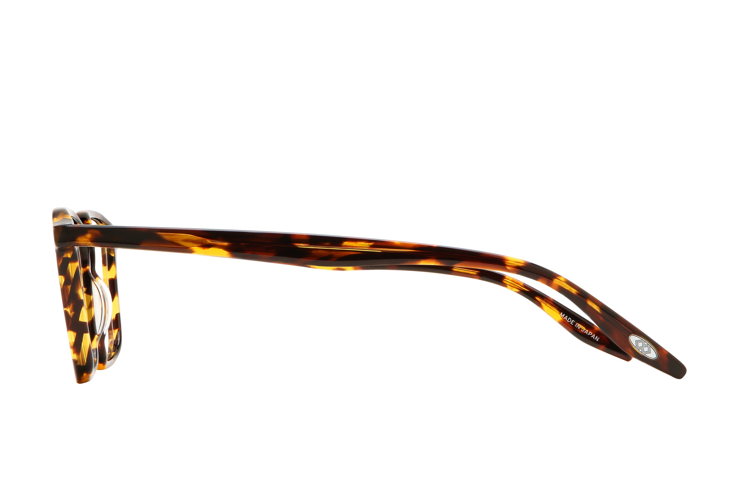 Barton Perreira Raymond Classic Tortoise profile Barton Perreira Raymond in Classic Tortoise, side view