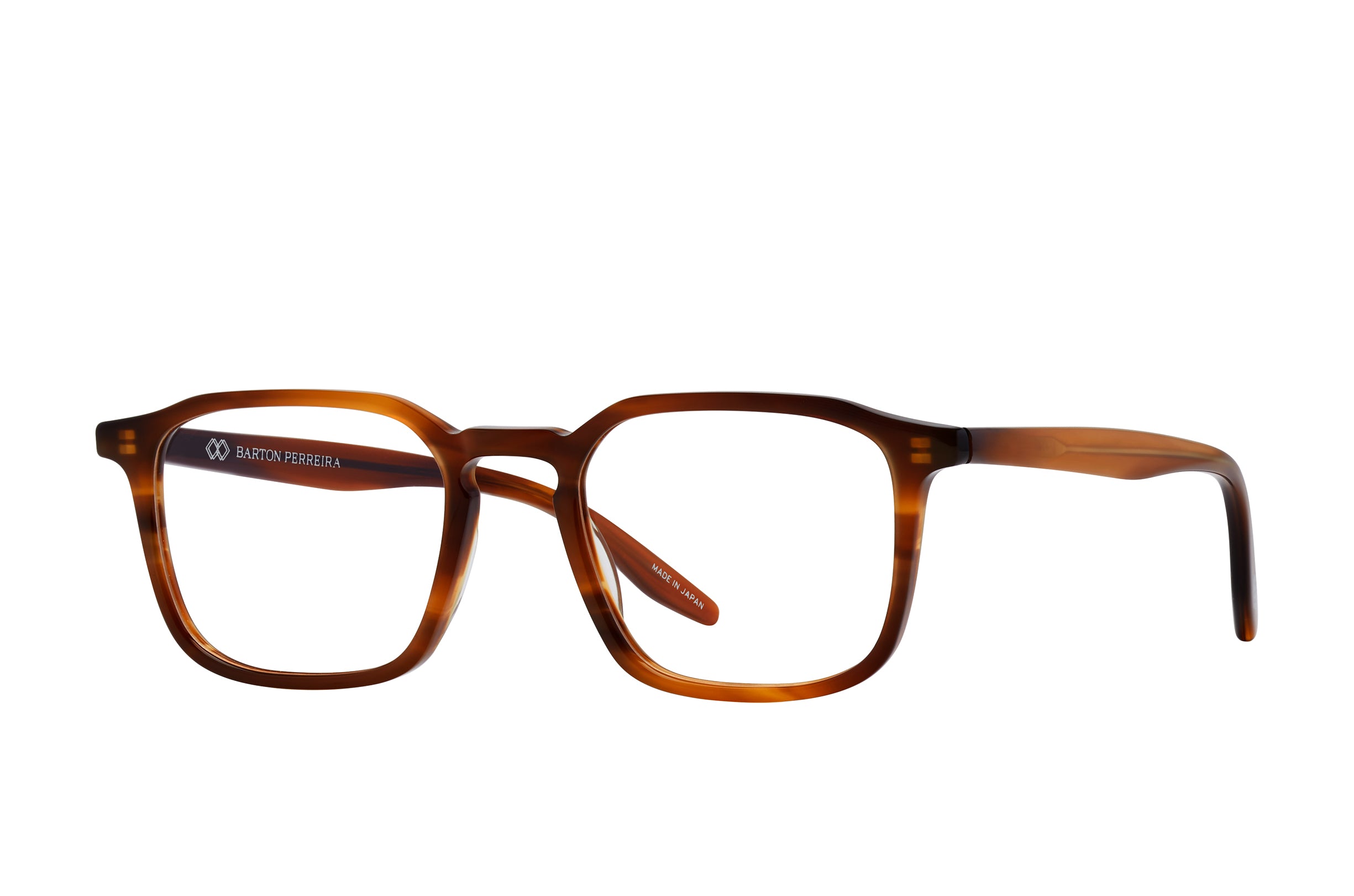 Barton Perreira Raymond Umber Tortoise side Barton Perreira Raymond in Umber Tortoise, angled view