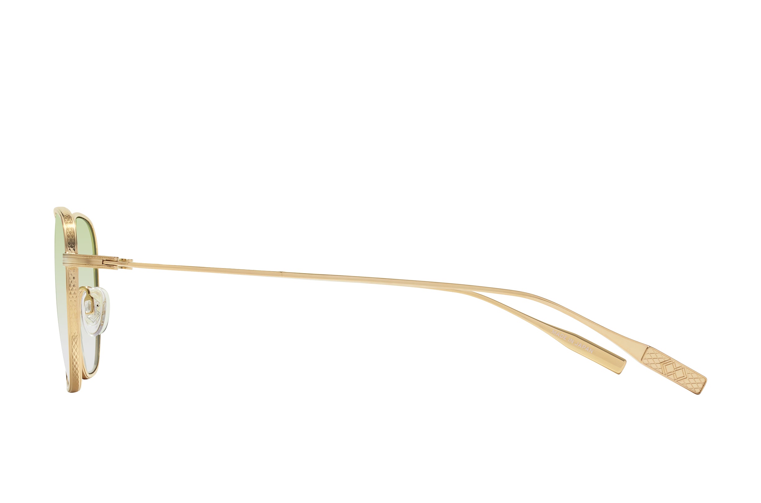 Barton Perreira Revere Gold / Mint profile Barton Perreira Revere in Gold / Mint, side view