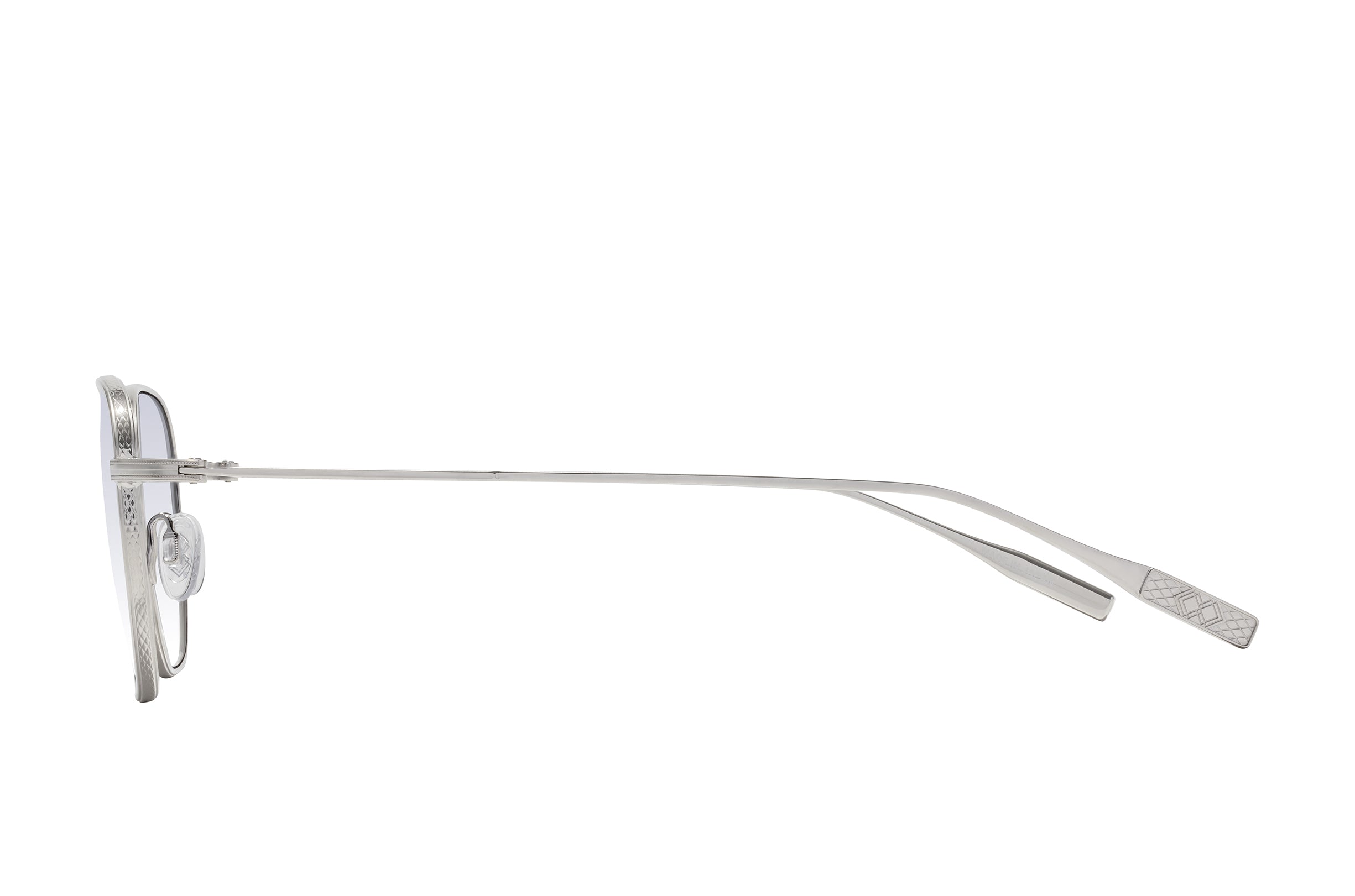 Barton Perreira Revere Platinum / Sky profile Barton Perreira Revere in Platinum / Sky, side view