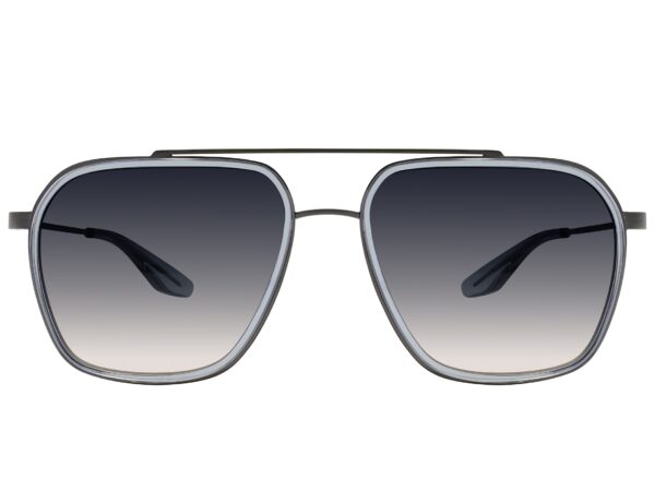Barton Perreira Rizzo Insert in Gun Metal / Blue Smoke / Basalt, front view