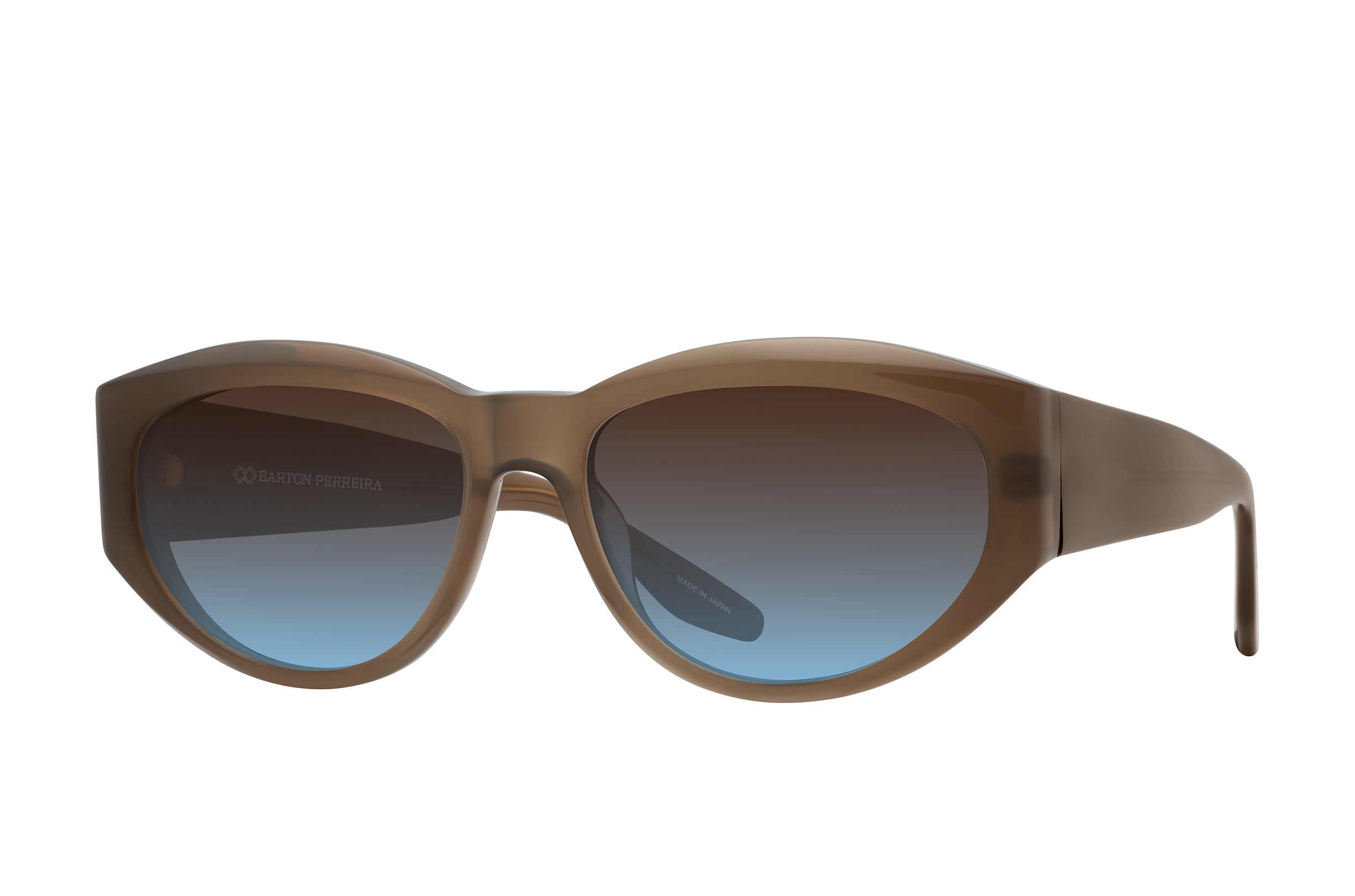 Barton Perreira Robinson Mocha / Solara side Barton Perreira Robinson in Mocha / Solara, angled view