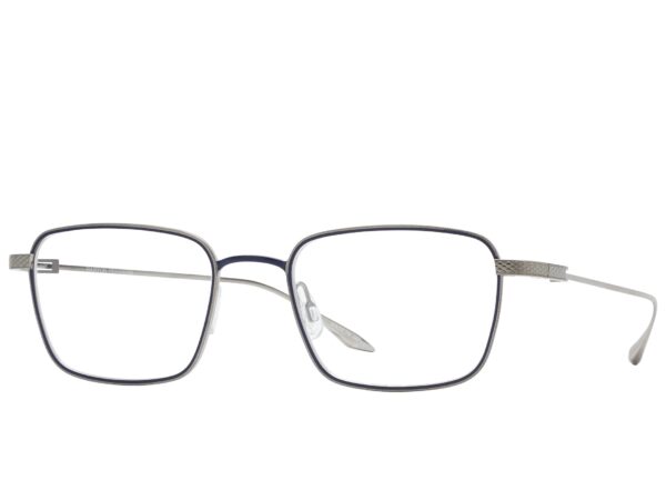 Barton Perreira Salgado in Pewter / Matte Navy, angled view